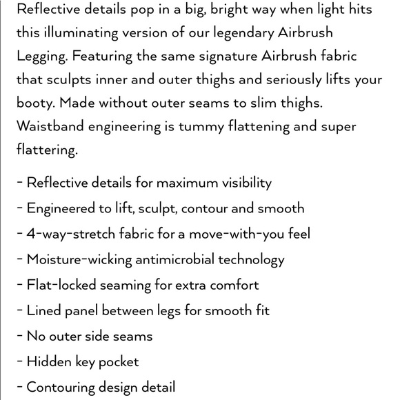 NEW • Alo Yoga • Airbrushed Leggings Reflector - Picture 5 of 7